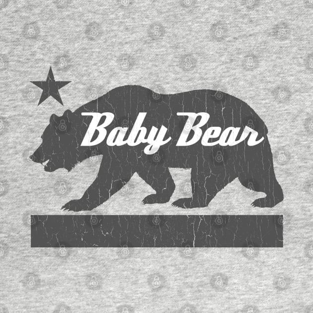 California Bear Family (BABY Bear) by robotface